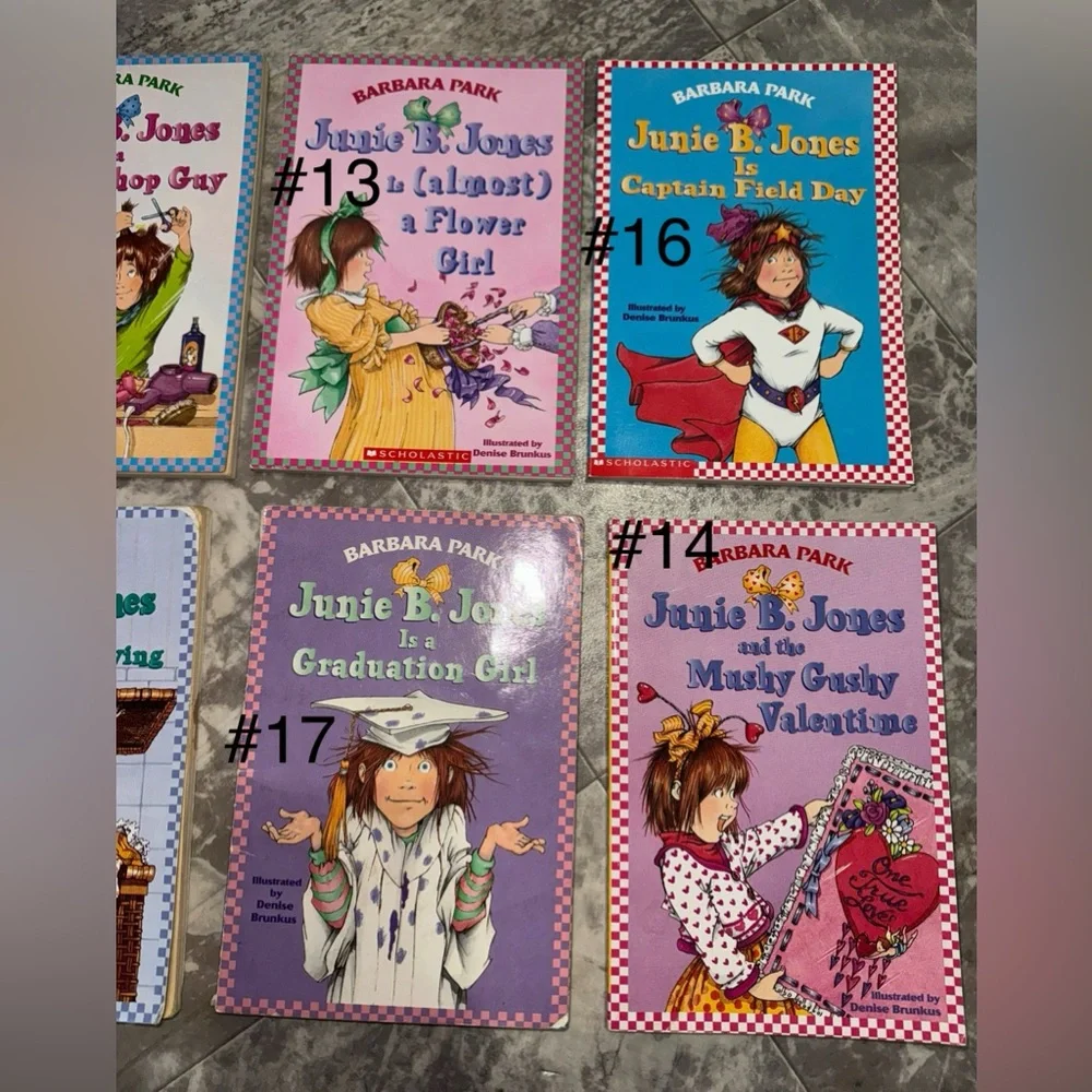 Junie B. Jones 9 Book Lot Barbara Park Kids Chapter Books Scholastic